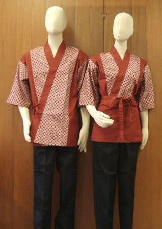 ◇伝統的作務衣スタイルの飲食用制服