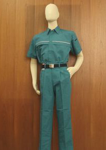 ◇紫外線カットの涼感素材の作業服