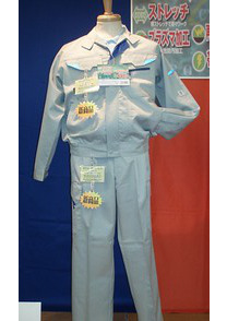 エコ、静電さらに防汚加工の作業服,作業着