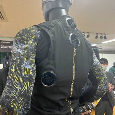 ペルチェ素子冷却ウェア