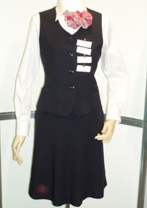 ◇美シルエットのオフィス用制服