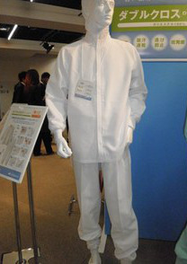 ◇超速乾素材で暑い職場に最適の作業用白衣