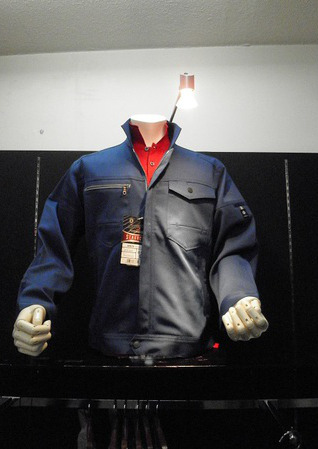 作業服は未使用です。ひ クロダルマ 長袖ジャンパー スラックス（ノータック） 上下セット
